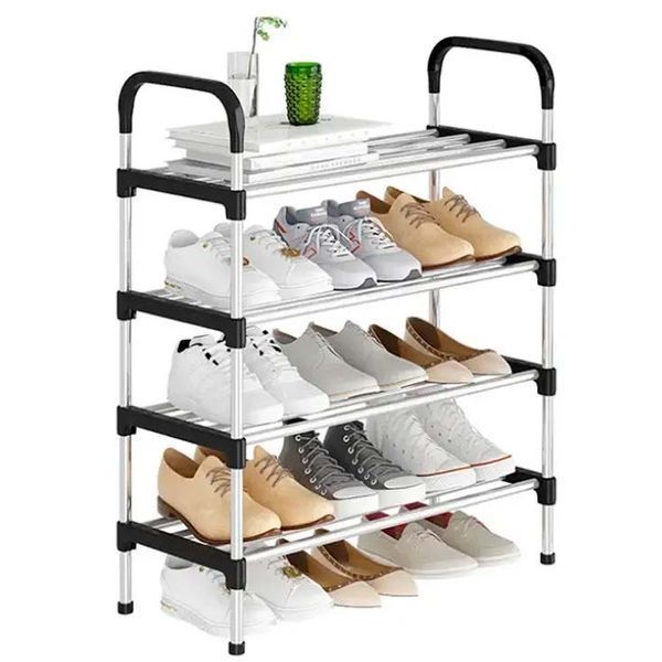 Полиця для взуття New shoe rack на 4 секції 100334 фото