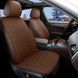 Накидки на сиденье авто универсальные, комплект с 11 предметов. Коричневые 300101 фото 1