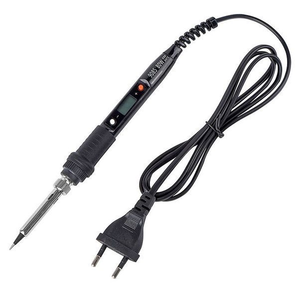 Паяльник JCD 908S 80 Вт з LCD-дисплеєм та цифровим регулюванням температури 110367 фото