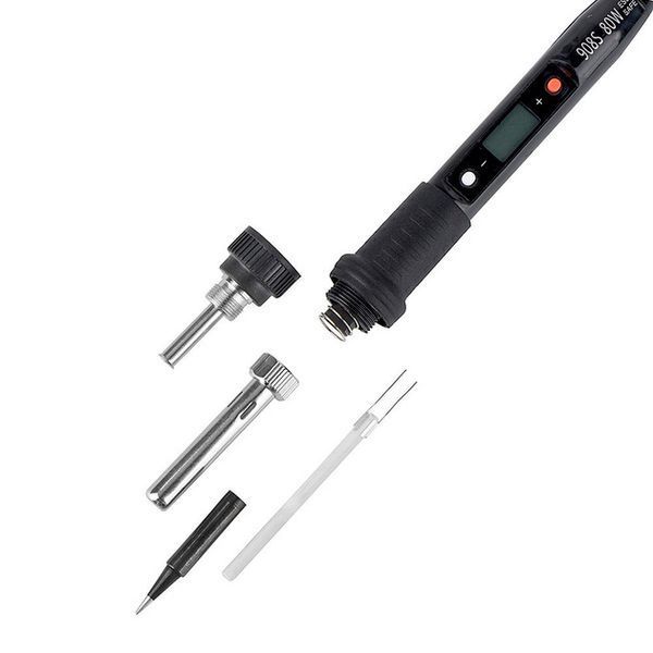 Паяльник JCD 908S 80 Вт з LCD-дисплеєм та цифровим регулюванням температури 110367 фото