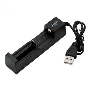 Універсальний зарядний пристрій USB для акумуляторів AA, AAA та 18650 100652 фото