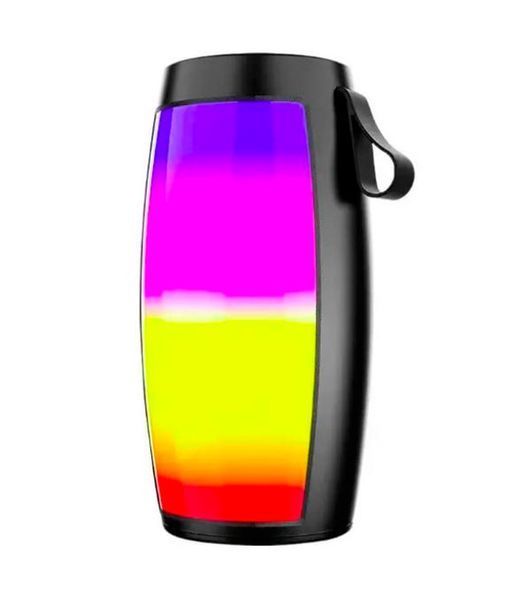 Портативная блютузная колонка с RGB-подсветкой 5.0 ZQS. Черный 100358 фото