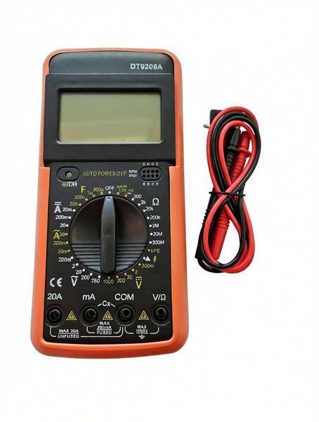 Мультиметр цифровий тестер DT-9205A  зі звуком 110622 фото