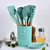 Кухонний набір з 12 предметів Kitchen Set з бамбуковою ручкою   110112 фото