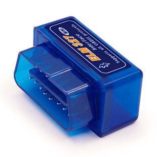 Авто сканер ELM 327 V2.1 Bluetooth  Синій 110140 фото