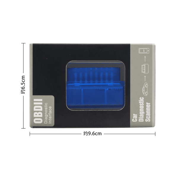 Авто сканер ELM 327 V2.1 Bluetooth  Синій 110140 фото
