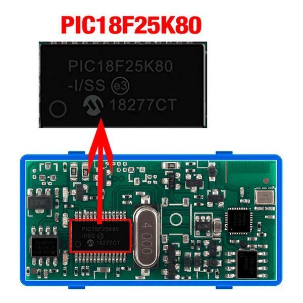 Автосканер OBD II ELM 327 v1.5 PIC18F25K80 синій 110141 фото