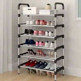 Полиця для взуття New shoe rack на 6 секцій 100333 фото