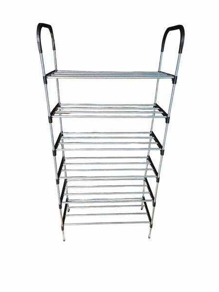 Полиця для взуття New shoe rack на 6 секцій 100333 фото