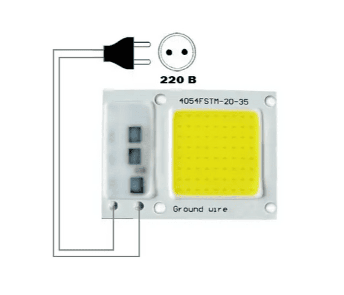 Светодиодная матрица LED с драйвером. 100381 фото